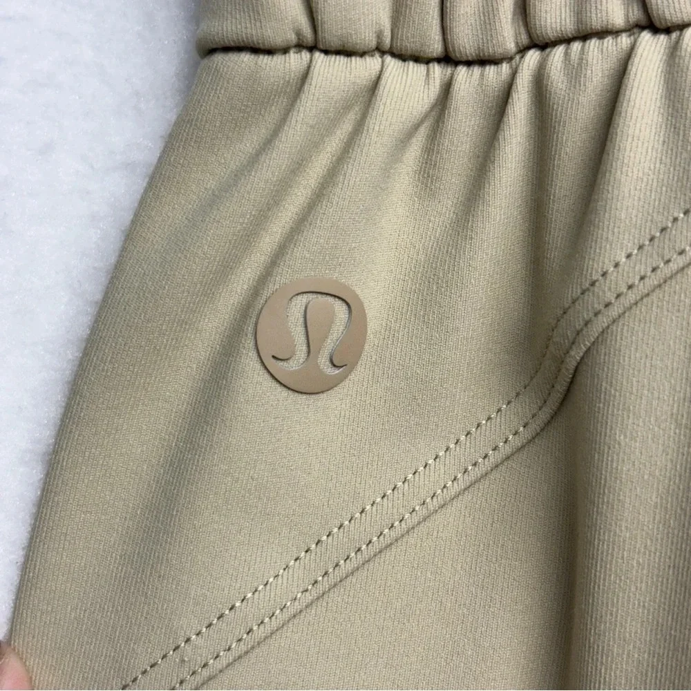 Lululemon Keep‎ Moving Pant 7/8 High-Rise Trench Tan 8